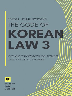 cover image of Act on Contracts to Which the State Is a Party